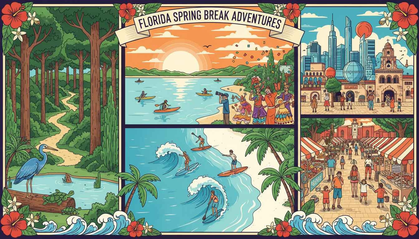 places to visit in florida for spring break
