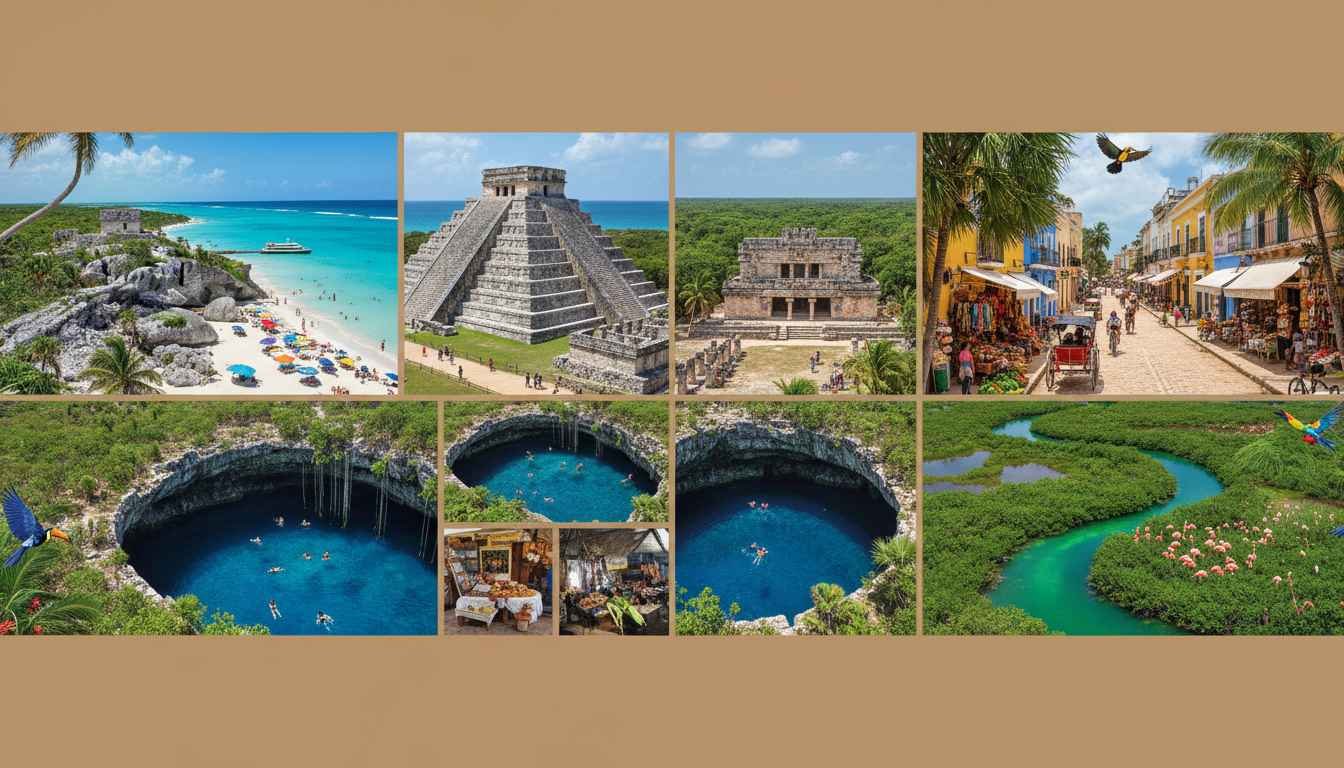 places to visit in yucatan peninsula mexico