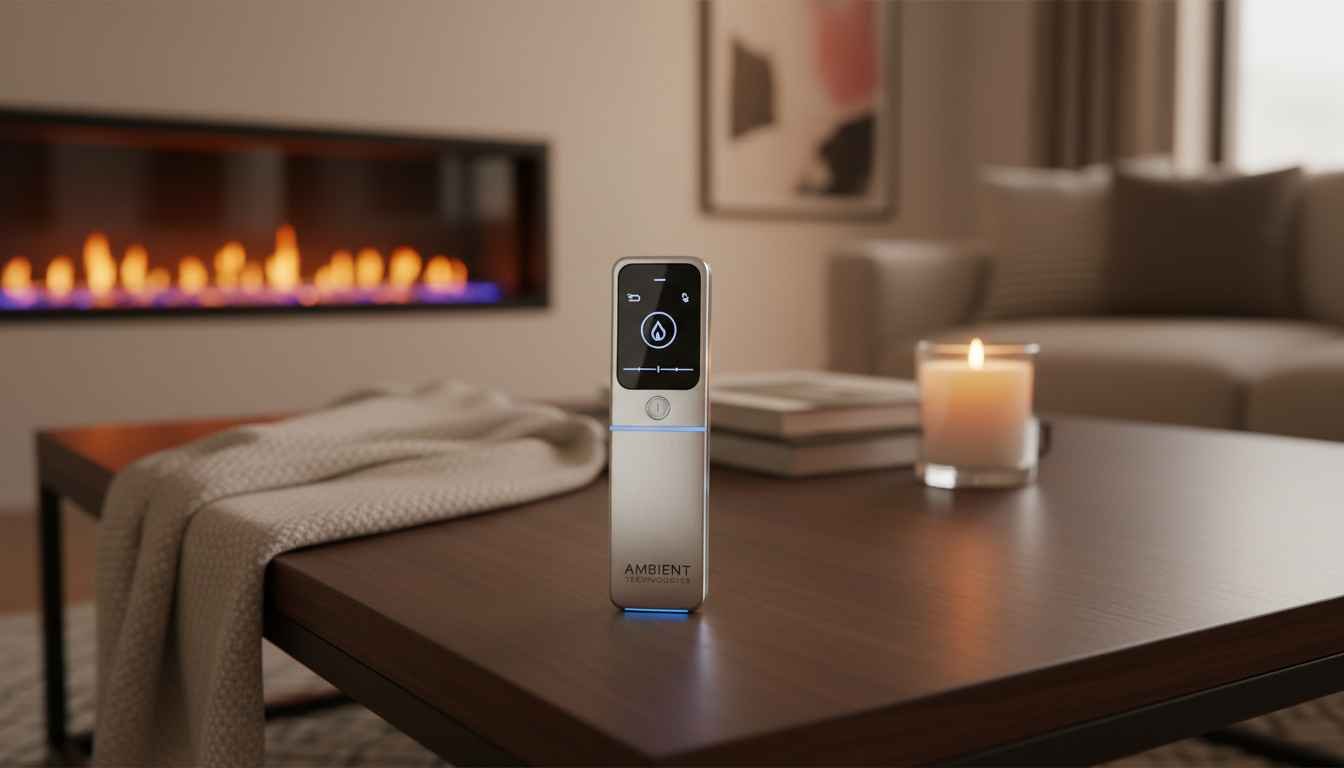 ambient technologies fireplace remote