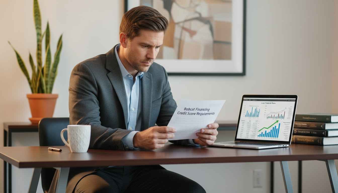 bobcat financing credit score requirements