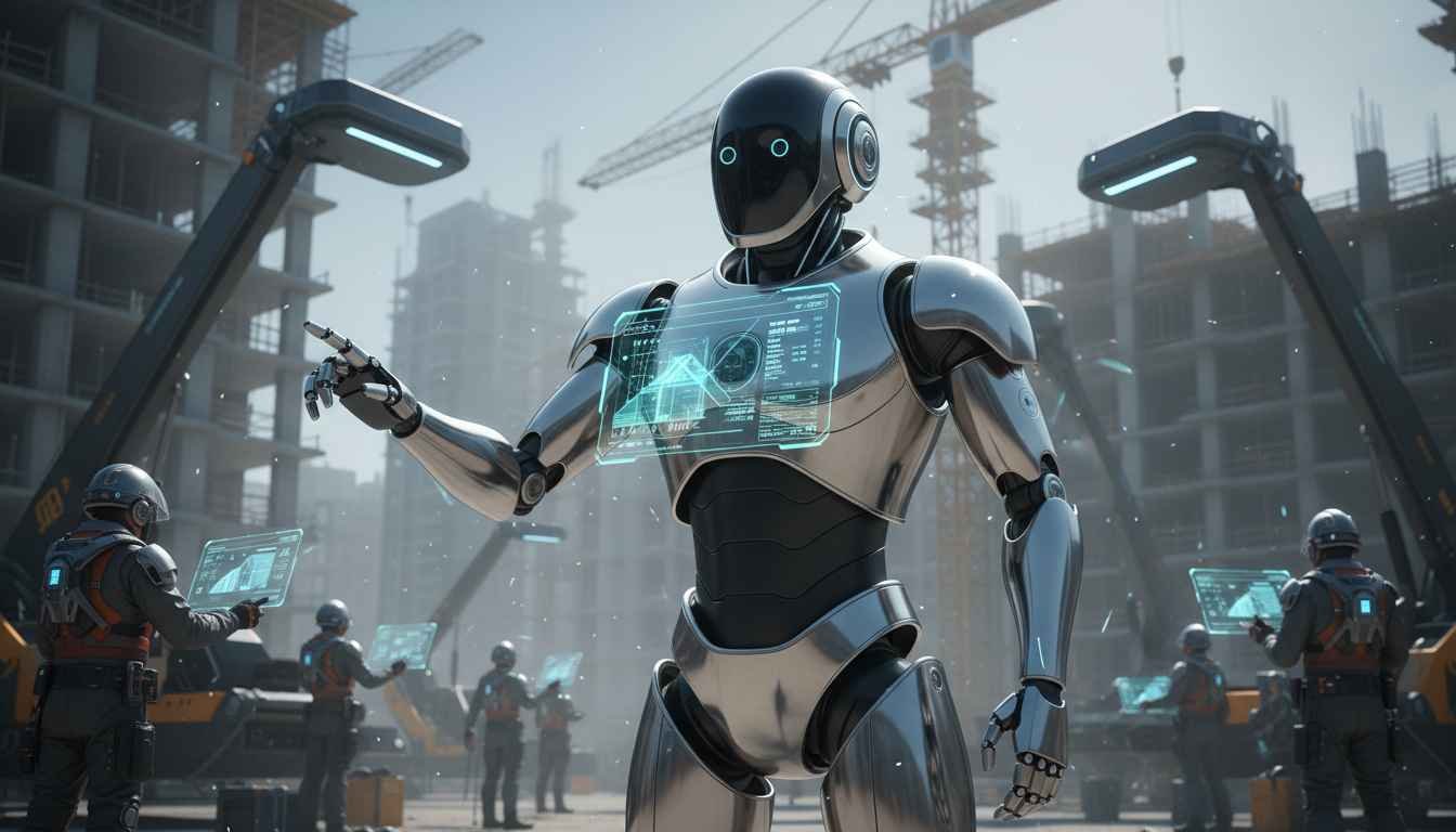 home assitant on construction site