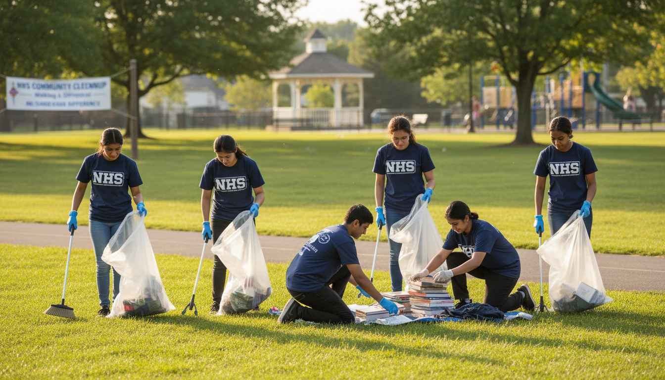 national honor society community service requirements